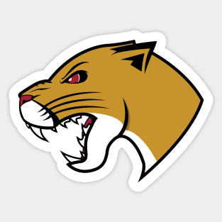 Panther Head Sticker